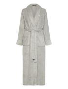 Lauren Ralph Lauren Homewear Lrl L/S Shawl Collar Long Robe Grå