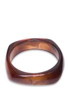 By Jolima Resin Bangle Large Brun