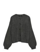Vero Moda Vmlea Ls O-Neck Cardigan Noos Grå