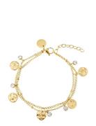By Jolima Amalfi Double Layer Bracelet Guld