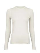 Danish Endurance Women's Merino Long Sleeved Shirt Kräm