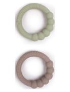 Filibabba Bidering I Silik 2-Pak - Warm Grey + Oil Green Multi/pattern...