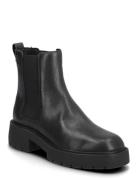 Calvin Klein Chunky Chelsea Boot Lth Svart