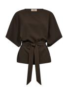 MOS MOSH Mmrikala Miley Blouse Brun