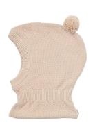 Wheat Knitted Balaclava Pomi Beige