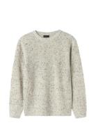 LMTD Nlmnaston Ls O-Neck Knit Beige