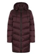 Kaffe Kasusanne Coat Burgundy