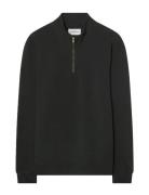 Bread & Boxers Half Zip Grå