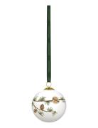 Kähler Hammershøi Christmas Kugle 2025 Ø6 Cm Hvid M. Deko Multi/patter...
