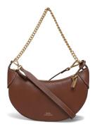 Polo Ralph Lauren Polo Id Leather Mini Chain Bag Brun