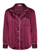 Etam Dayana - Long Sleeves Shirt Burgundy