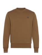 Fred Perry Crew Neck Sweatshirt Brun
