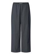STUDIO FEDER Bella Pants - Poplin Marinblå
