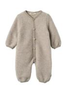 Wheat Wool Feece Suit Levi Grå