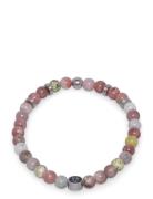 Edd. Beads Bracelet 6Mm Multi/patterned