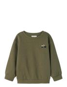 Name It Nmmvallen Ls Nreg Sweat Bru Grön
