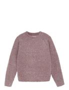 Creamie Pullover Knit Glitter Rosa