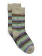 Minipop Minipop® Bamboo Multi Stripe Socks Grön