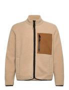 Revolution Pocket Teddy Jacket Beige