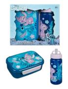 Lilo & Stitch Lilo & Stitch Lunch Box And Water Bottle Set Blå