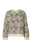 Selected Slflindsay Ls Knit O-Neck Beige