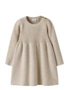 Name It Nbfolivina Ls Knit Dress Kräm
