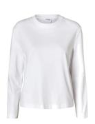 Selected Slfessential Ls Boxy Tee Noos Vit