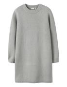 Name It Nkfomarian Ls Knit Dress Grå