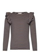 The New Tnpriscilla L_S Rib Tee Marinblå