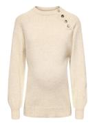 Only Maternity Olmemma Life Ls Button Ck Knt Kräm
