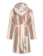 Rosemunde Kids Rhflurry Kids Hooded Fleece Robe Beige