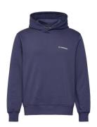 HAN Kjøbenhavn Regular Hoodie Marinblå