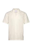 Lindbergh Casual Linen Blend Resort S/S Vit