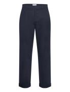 Lindbergh Wide Fit Twill Pants Marinblå