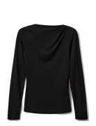 Sofie Schnoor Young Peluasy T-Shirt Long Sleeve Svart