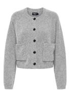 ONLY Onlpiemonte L/S Cardigan Knt Noos Grå