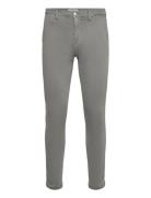 Replay Zeumar Trousers Slim Hyperchino Color Xlite Grå