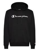 Champion Hooded Sweatshirt Svart