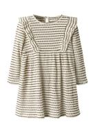 Lil'Atelier Nmfosophia Ls Dress Lil Vit
