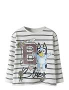 Name It Nmfsiska Bluey Ls Nreg Top Box Sky Vit