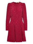 By Ti Mo Viscose Mini Dress Röd