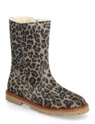 ANGULUS Boots - Flat - With Lace And Zip Multi/patterned