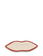 Serax Serving Dish M Red White Set/4 Kräm