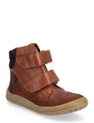 ANGULUS Boots - Flat - With Velcro Brun
