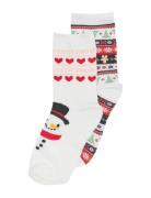Kids Only Kogchristmas 2-Pack Sock Box Acc Vit