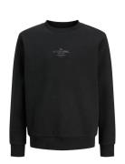 Jack & J S Jjjin Sweat Crew Neck Jnr Svart