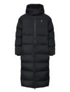 Lyle & Scott Welded Longline Puffer Jacket Svart