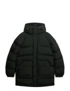 Superdry Xpd Longline Baffle Parka Grön