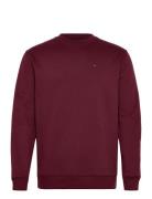 Tommy Jeans Tjm Reg S Flag Crew Ext Burgundy