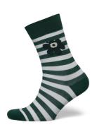 Marimekko Kasvaa Tasaraita Unikko Grön